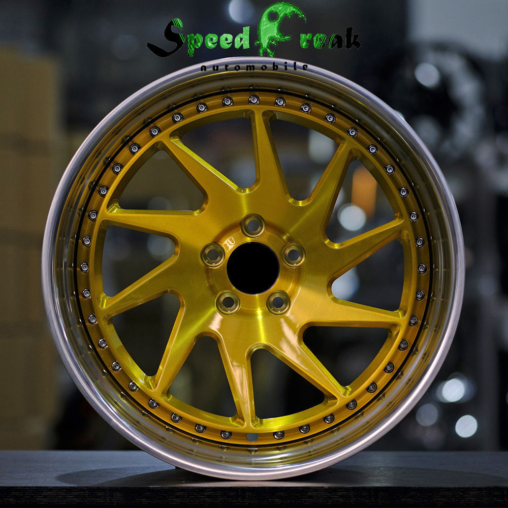 Speed Freak Customized Style Forged Wheel 2 Pieces Design Customization By T6061-T6 Aluminum Alloy
