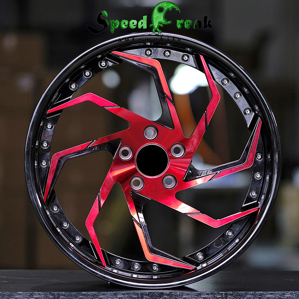 Speed Freak Customized Style Forged Wheel 2 Pieces Design Customization By T6061-T6 Aluminum Alloy