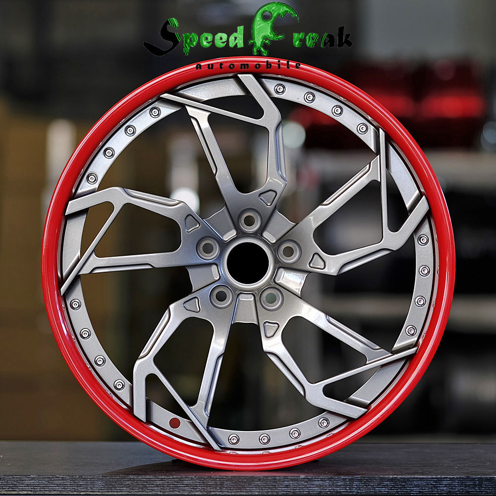 Speed Freak Customized Style Forged Wheel 2 Pieces Design Customization By T6061-T6 Aluminum Alloy
