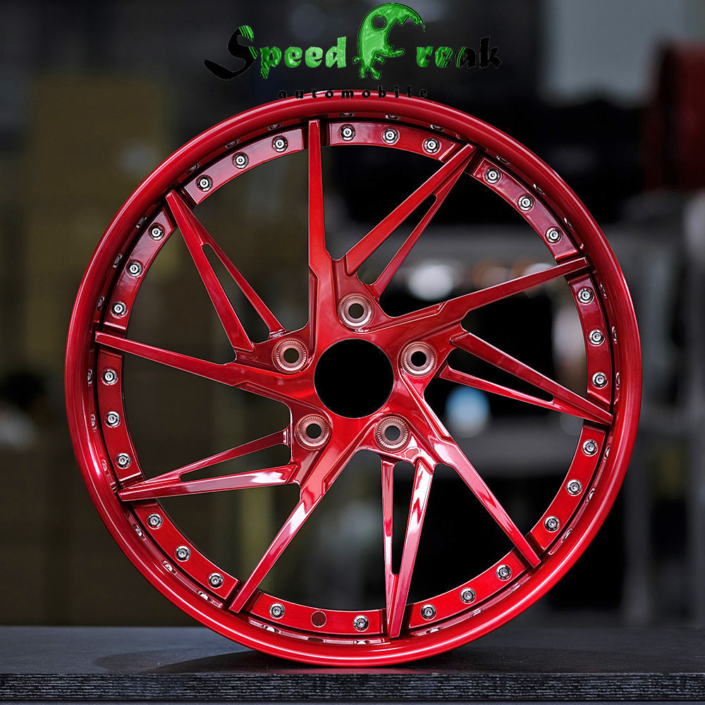 Speed Freak Customized Style Forged Wheel 2 Pieces Design Customization By T6061-T6 Aluminum Alloy