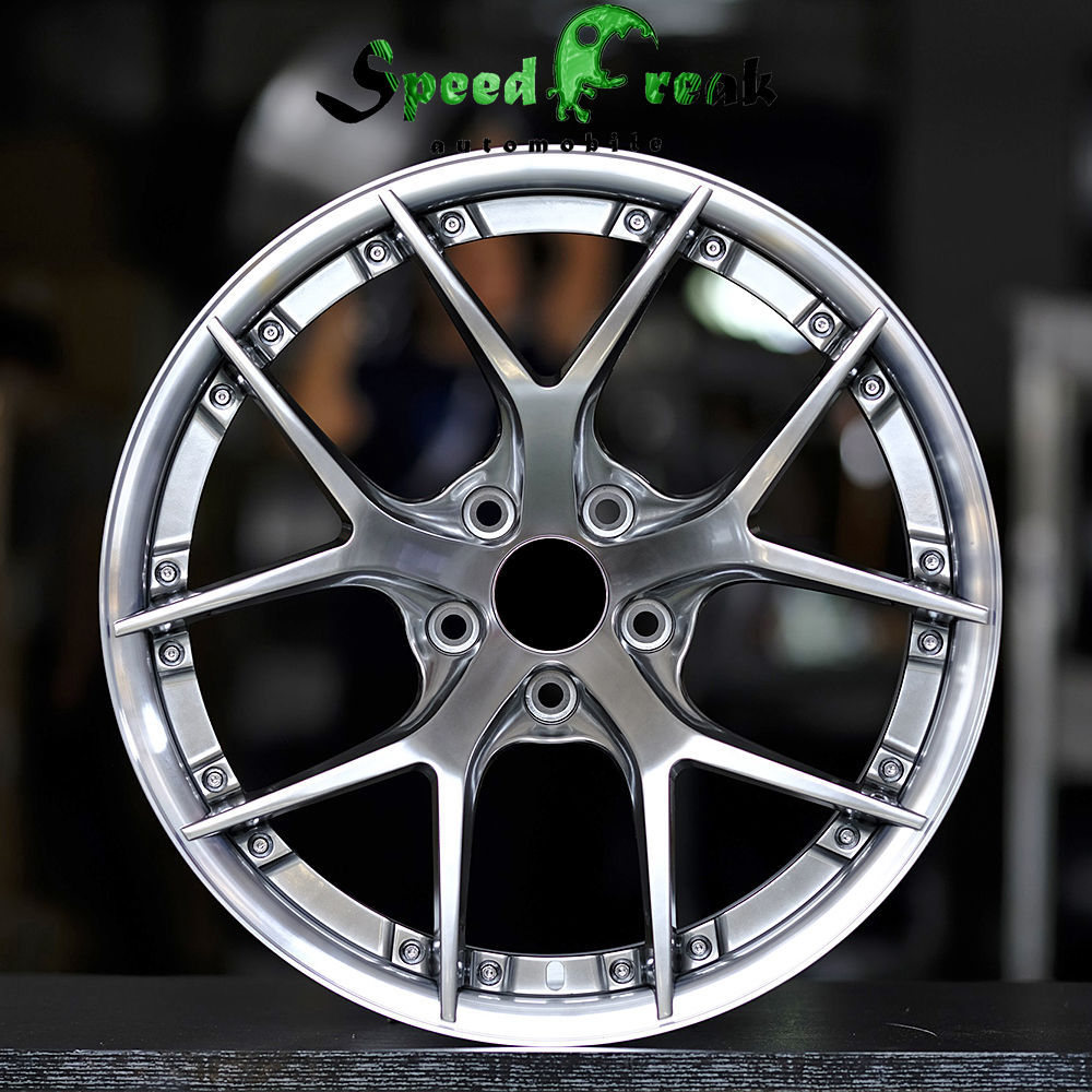 Speed Freak Customized Style Forged Wheel 2 Pieces Design Customization By T6061-T6 Aluminum Alloy