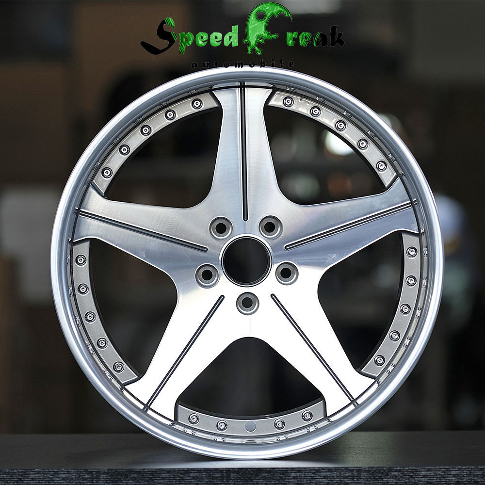 Speed Freak Customized Style Forged Wheel 2 Pieces Design Customization By T6061-T6 Aluminum Alloy