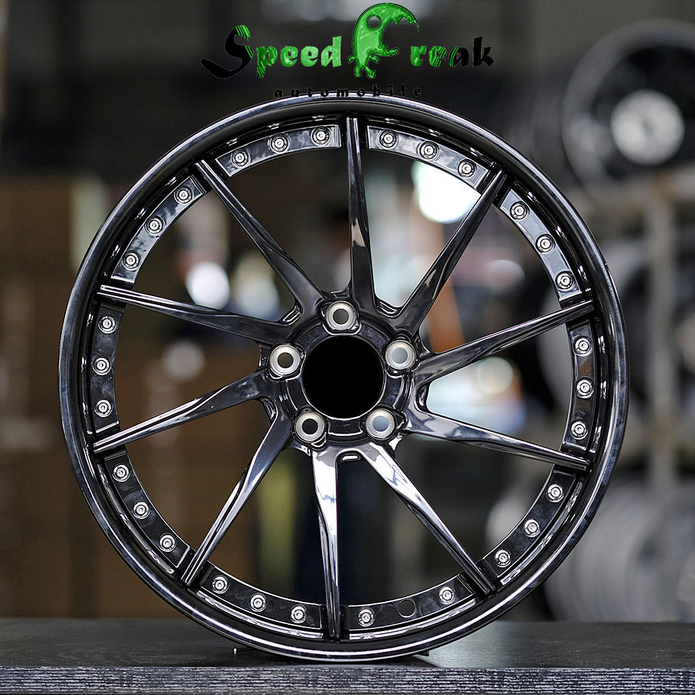 Speed Freak Customized Style Forged Wheel 2 Pieces Design Customization By T6061-T6 Aluminum Alloy