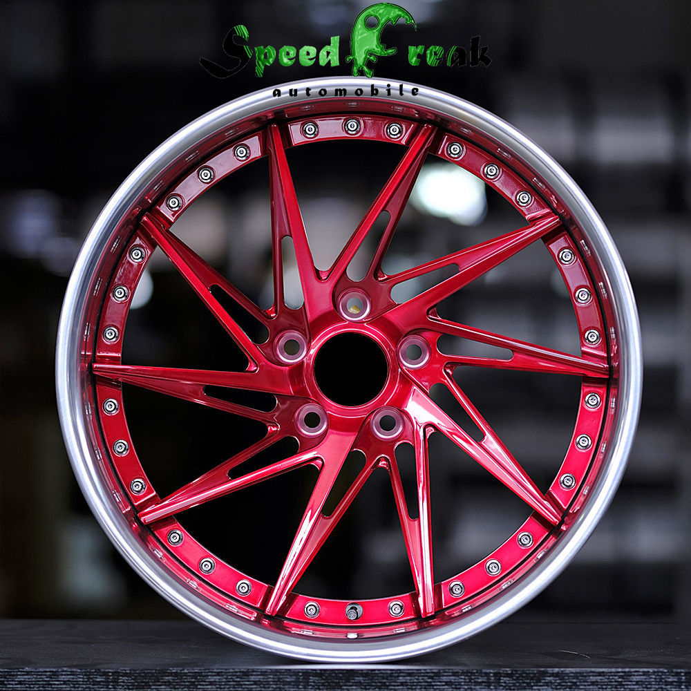 Speed Freak Customized Style Forged Wheel 2 Pieces Design Customization By T6061-T6 Aluminum Alloy