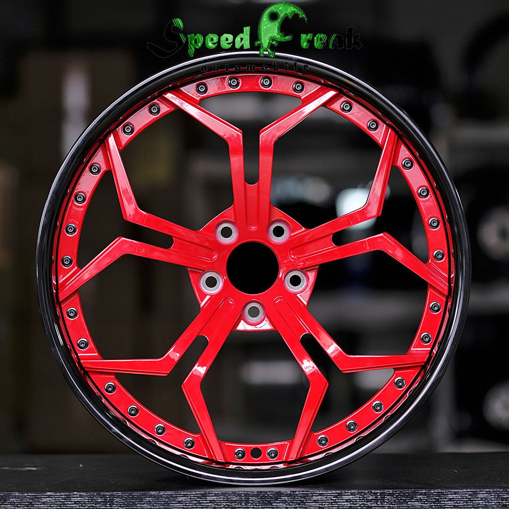 Speed Freak Customized Style Forged Wheel 2 Pieces Design Customization By T6061-T6 Aluminum Alloy