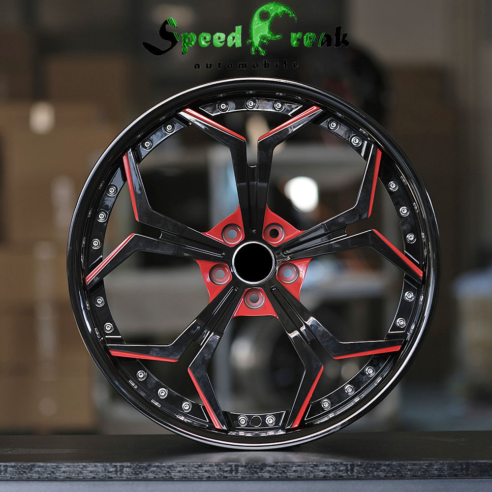 Speed Freak Customized Style Forged Wheel 2 Pieces Design Customization By T6061-T6 Aluminum Alloy