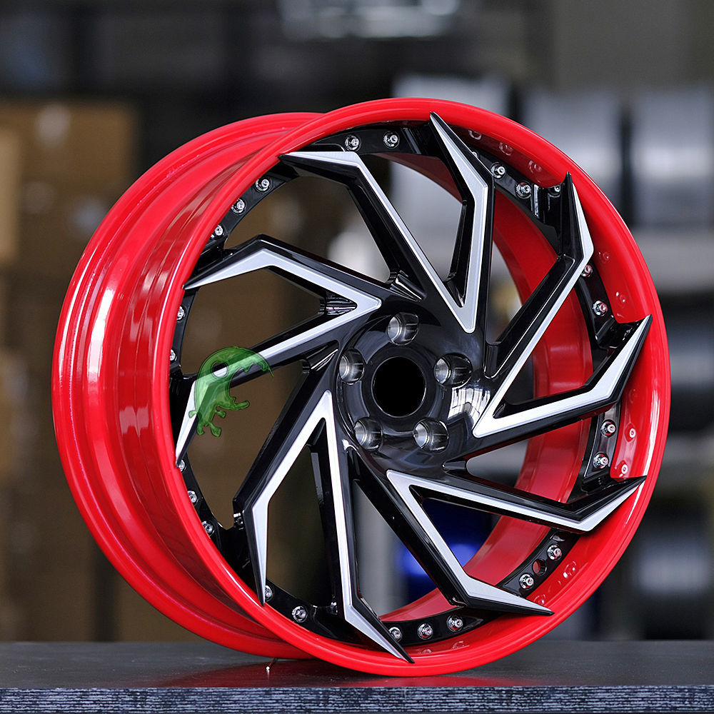 Speed Freak Customized Style Forged Wheel 2 Pieces Design Customization By T6061-T6 Aluminum Alloy