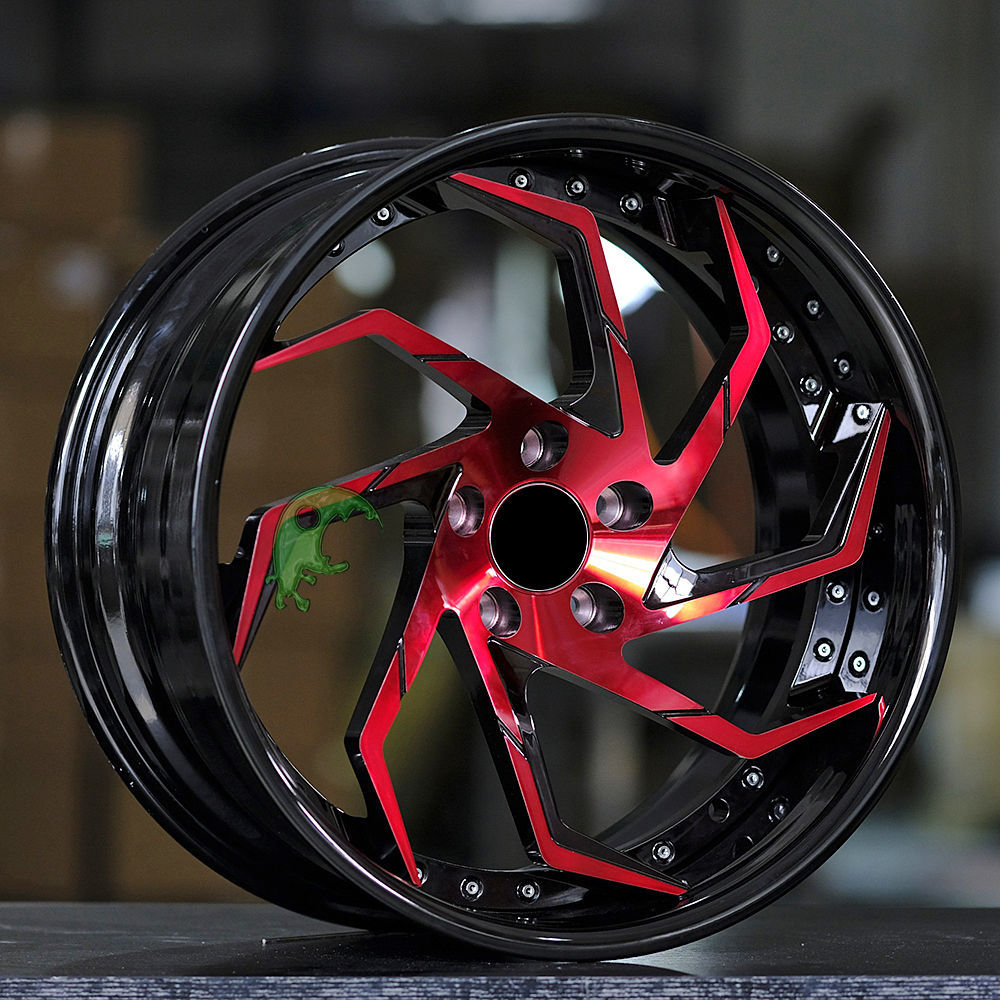 Speed Freak Customized Style Forged Wheel 2 Pieces Design Customization By T6061-T6 Aluminum Alloy