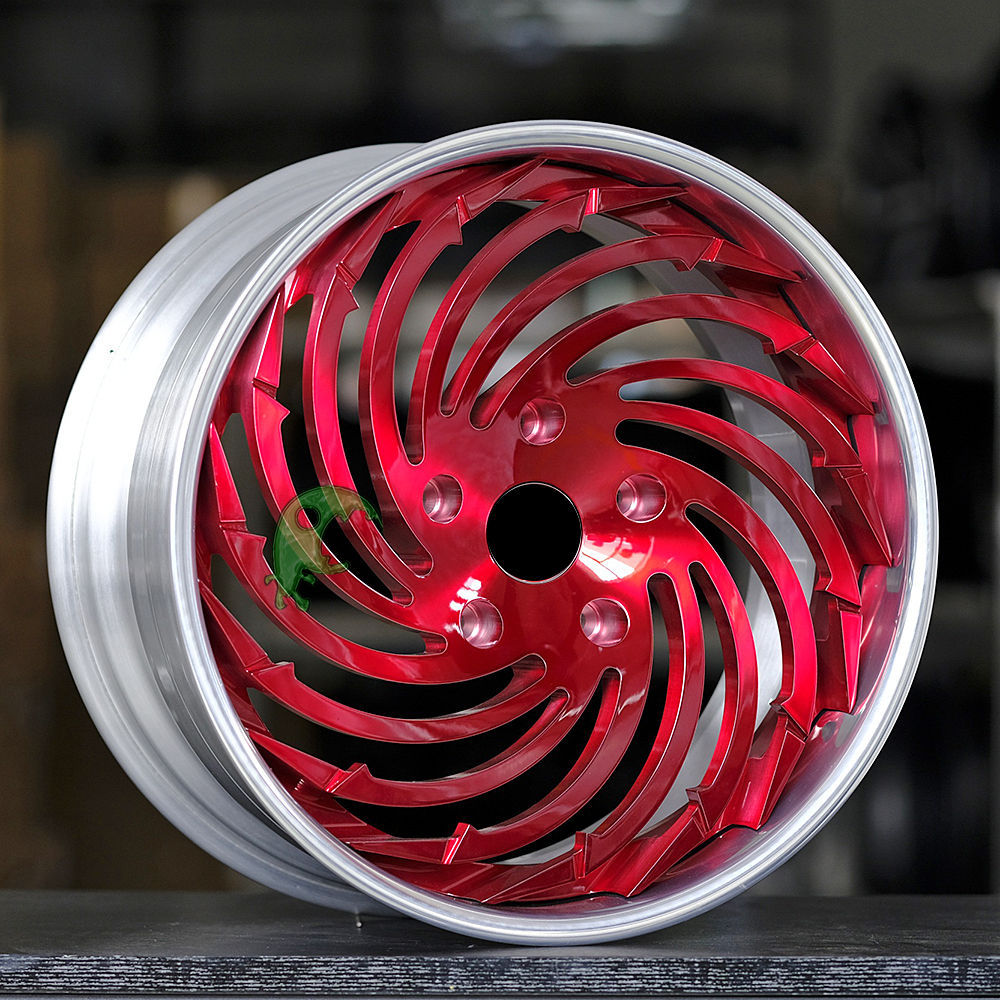 Speed Freak Customized Style Forged Wheel 2 Pieces Design Customization By T6061-T6 Aluminum Alloy