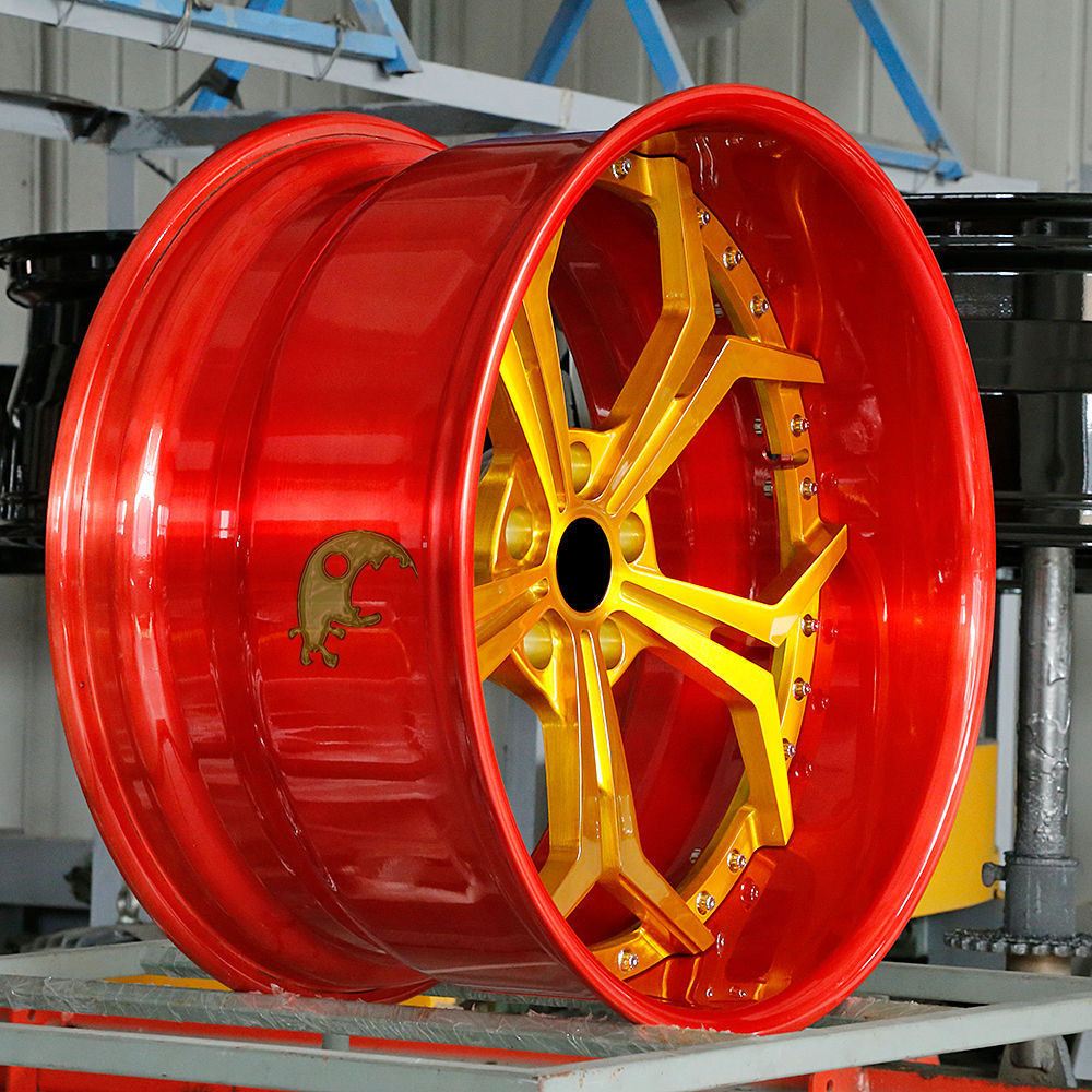Speed Freak Customized Style Forged Wheel 2 Pieces Design Customization By T6061-T6 Aluminum Alloy