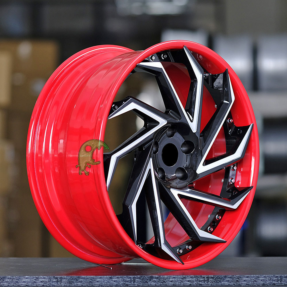 Speed Freak Customized Style Forged Wheel 2 Pieces Design Customization By T6061-T6 Aluminum Alloy