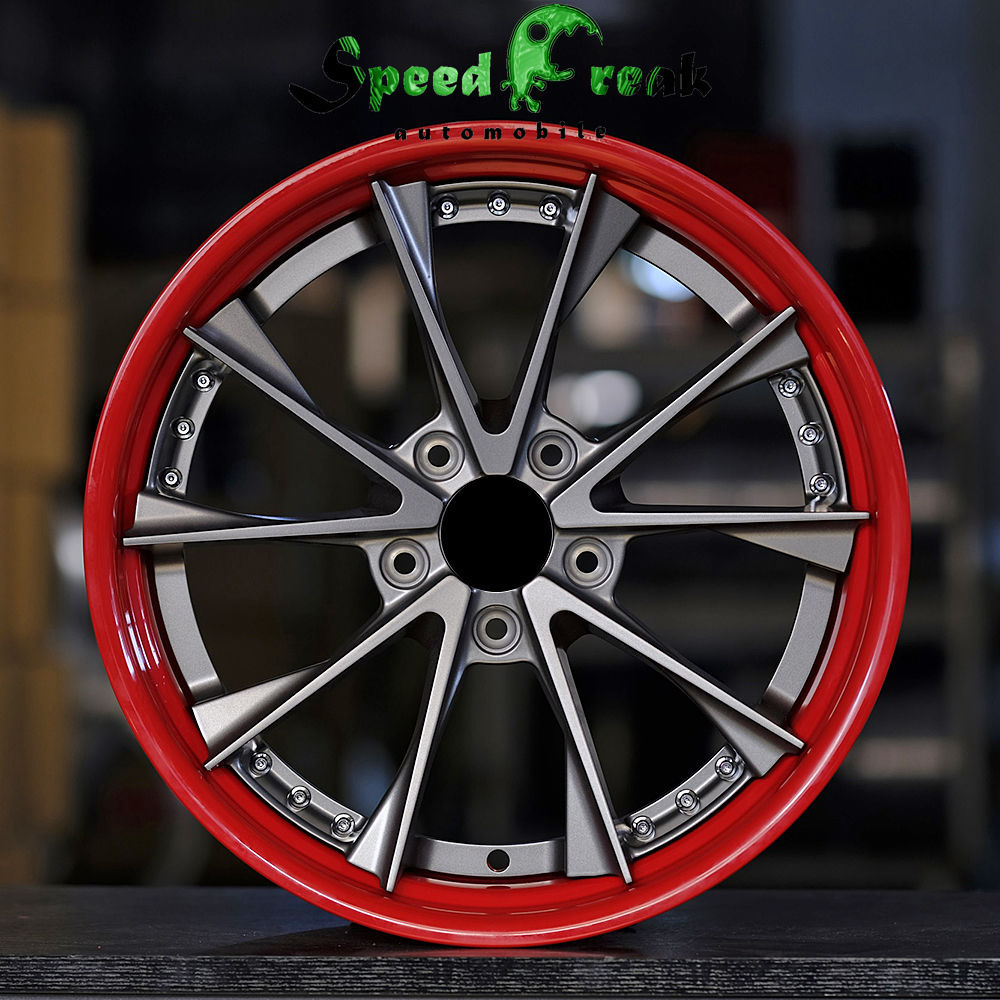 Speed Freak Customized Style Forged Wheel 2 Pieces Design Customization By T6061-T6 Aluminum Alloy