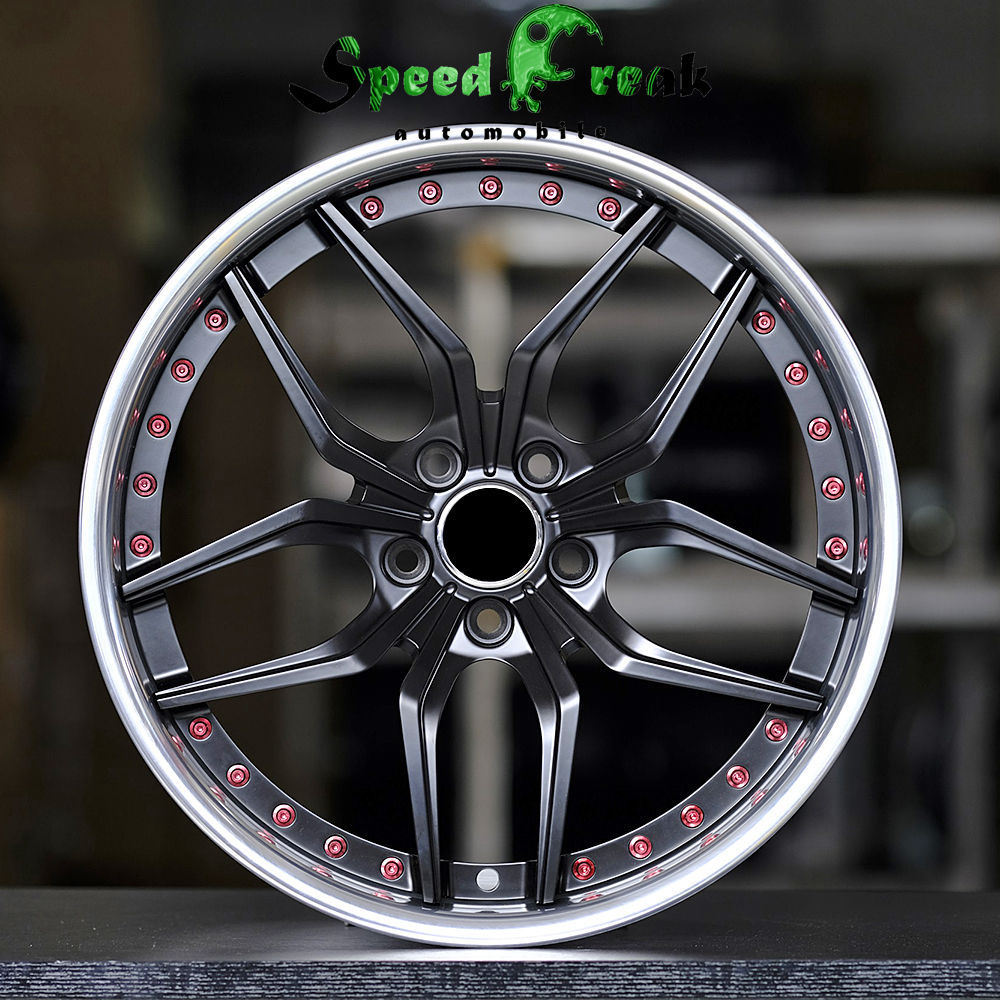 Speed Freak Customized Style Forged Wheel 2 Pieces Design Customization By T6061-T6 Aluminum Alloy