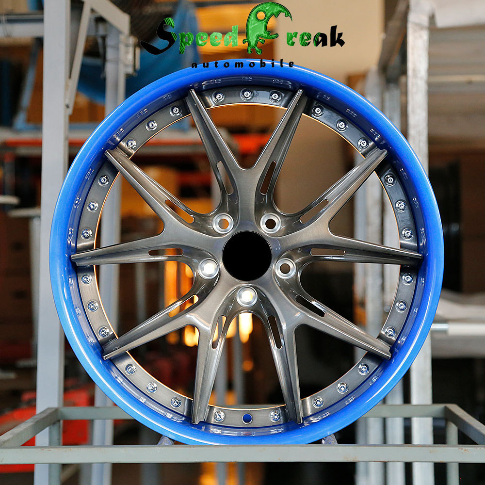 Speed Freak Customized Style Forged Wheel 2 Pieces Design Customization By T6061-T6 Aluminum Alloy