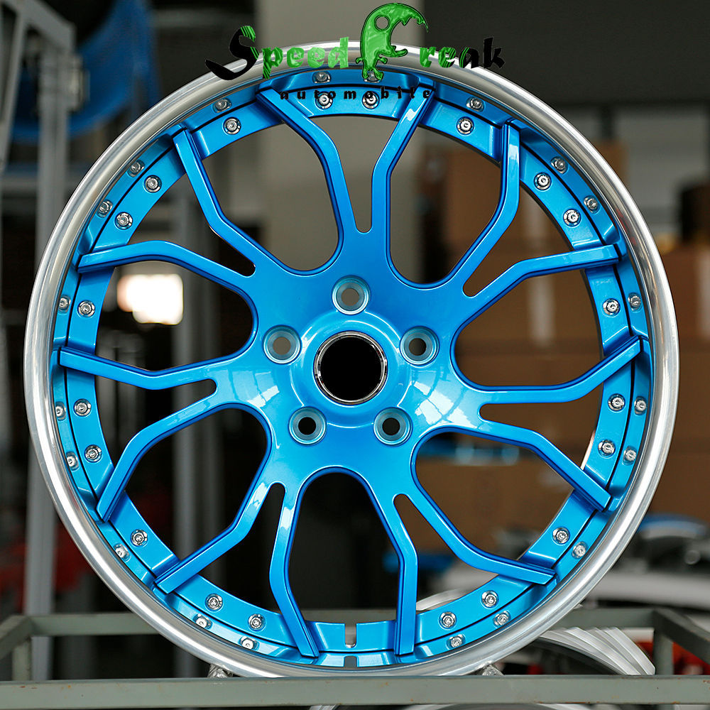 Speed Freak Customized Style Forged Wheel 2 Pieces Design Customization By T6061-T6 Aluminum Alloy