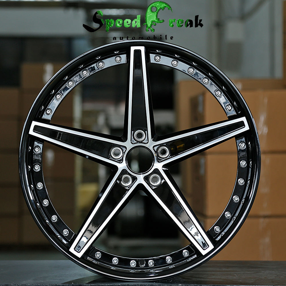 Speed Freak Customized Style Forged Wheel 2 Pieces Design Customization By T6061-T6 Aluminum Alloy