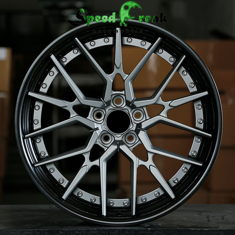 Speed Freak Customized Style Forged Wheel 2 Pieces Design Customization By T6061-T6 Aluminum Alloy