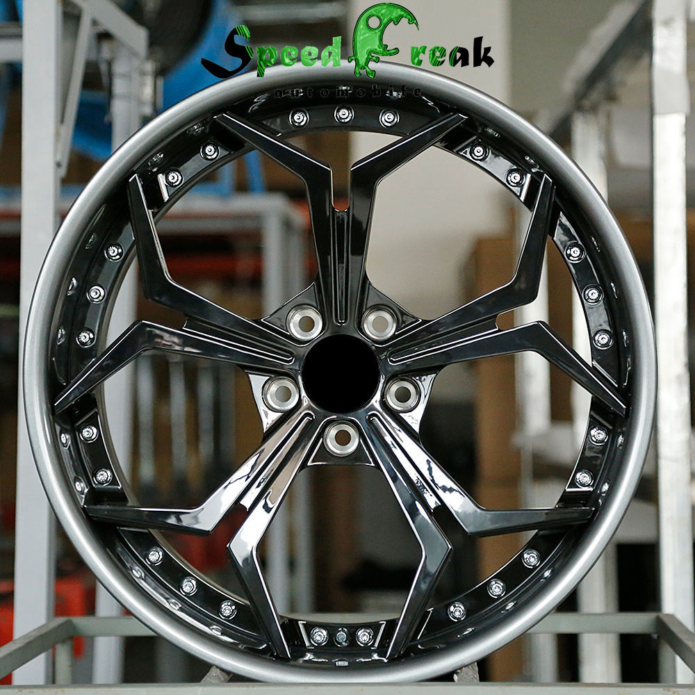 Speed Freak Customized Style Forged Wheel 2 Pieces Design Customization By T6061-T6 Aluminum Alloy