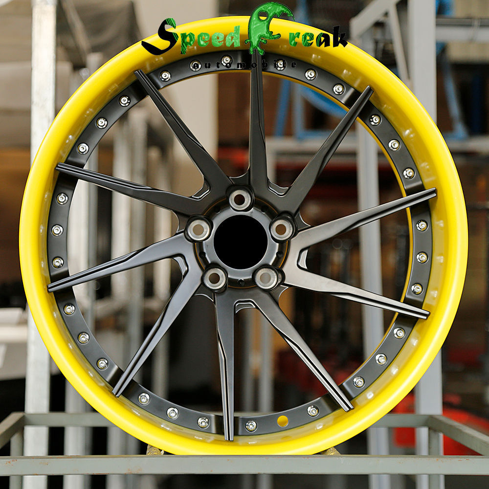 Speed Freak Customized Style Forged Wheel 2 Pieces Design Customization By T6061-T6 Aluminum Alloy