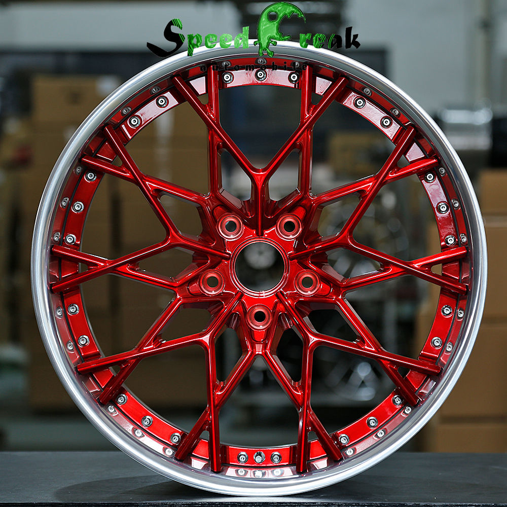 Speed Freak Customized Style Forged Wheel 2 Pieces Design Customization By T6061-T6 Aluminum Alloy