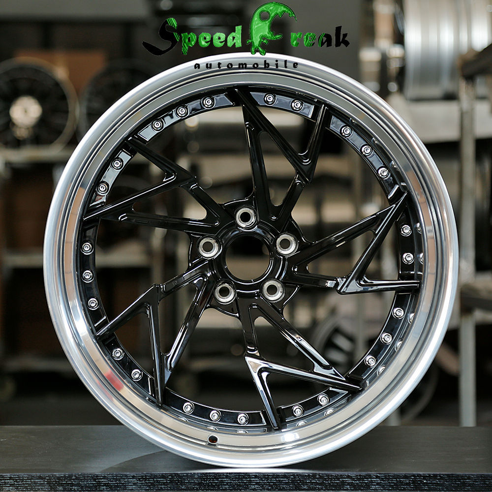 Speed Freak Customized Style Forged Wheel 2 Pieces Design Customization By T6061-T6 Aluminum Alloy