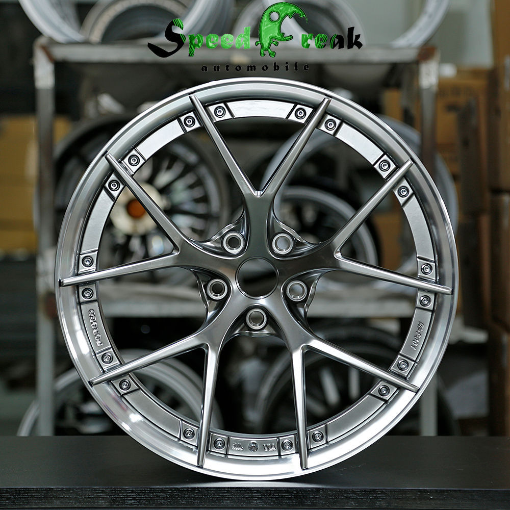 Speed Freak Customized Style Forged Wheel 2 Pieces Design Customization By T6061-T6 Aluminum Alloy