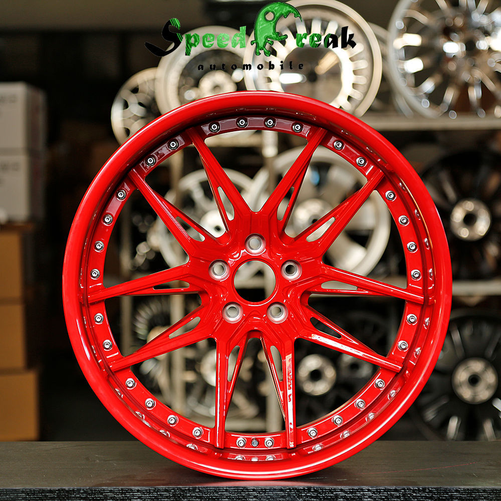 Speed Freak Customized Style Forged Wheel 2 Pieces Design Customization By T6061-T6 Aluminum Alloy