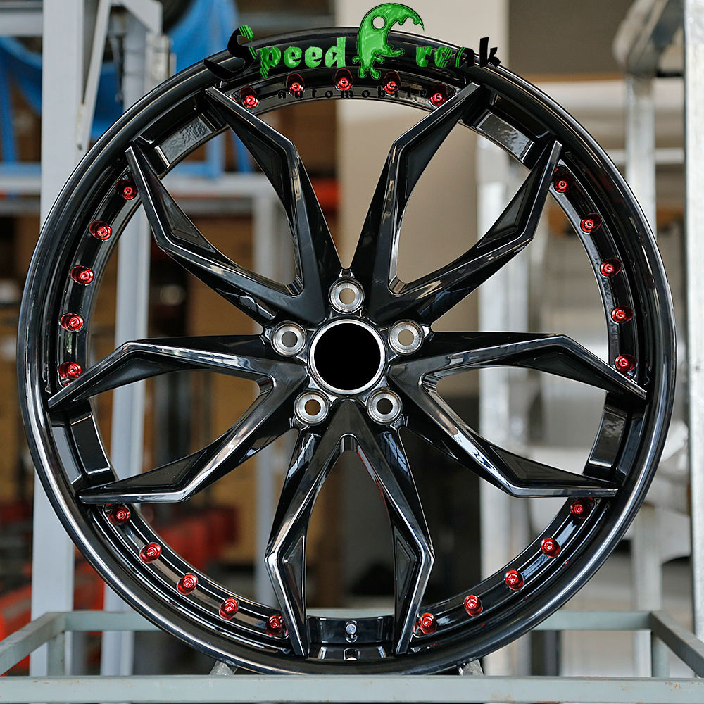 Speed Freak Customized Style Forged Wheel 2 Pieces Design Customization By T6061-T6 Aluminum Alloy