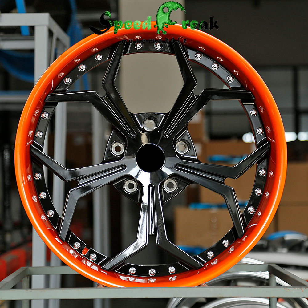 Speed Freak Customized Style Forged Wheel 2 Pieces Design Customization By T6061-T6 Aluminum Alloy