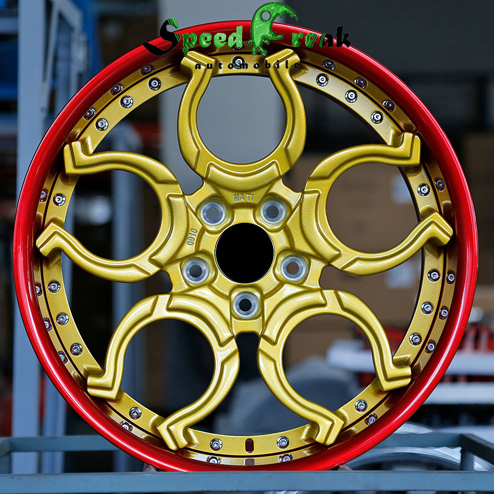 Speed Freak Customized Style Forged Wheel 2 Pieces Design Customization By T6061-T6 Aluminum Alloy