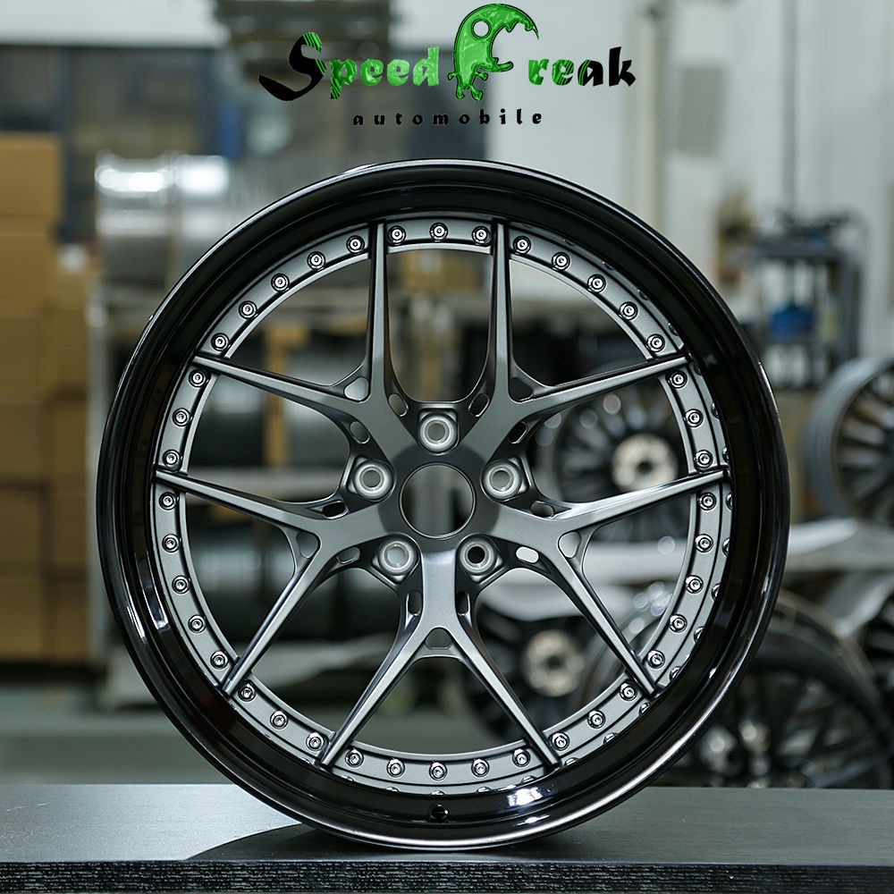 Speed Freak Customized Style Forged Wheel 2 Pieces Design Customization By T6061-T6 Aluminum Alloy