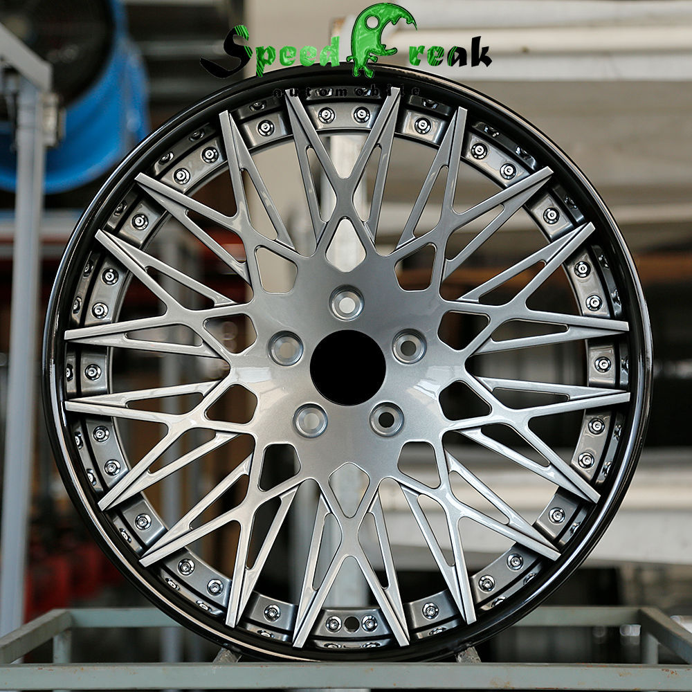 Speed Freak Customized Style Forged Wheel 2 Pieces Design Customization By T6061-T6 Aluminum Alloy