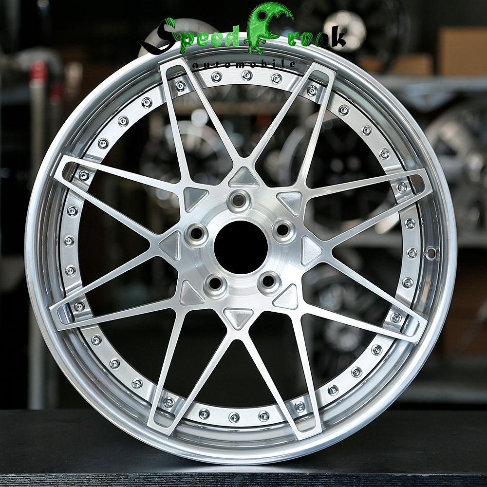 Speed Freak Customized Style Forged Wheel 2 Pieces Design Customization By T6061-T6 Aluminum Alloy