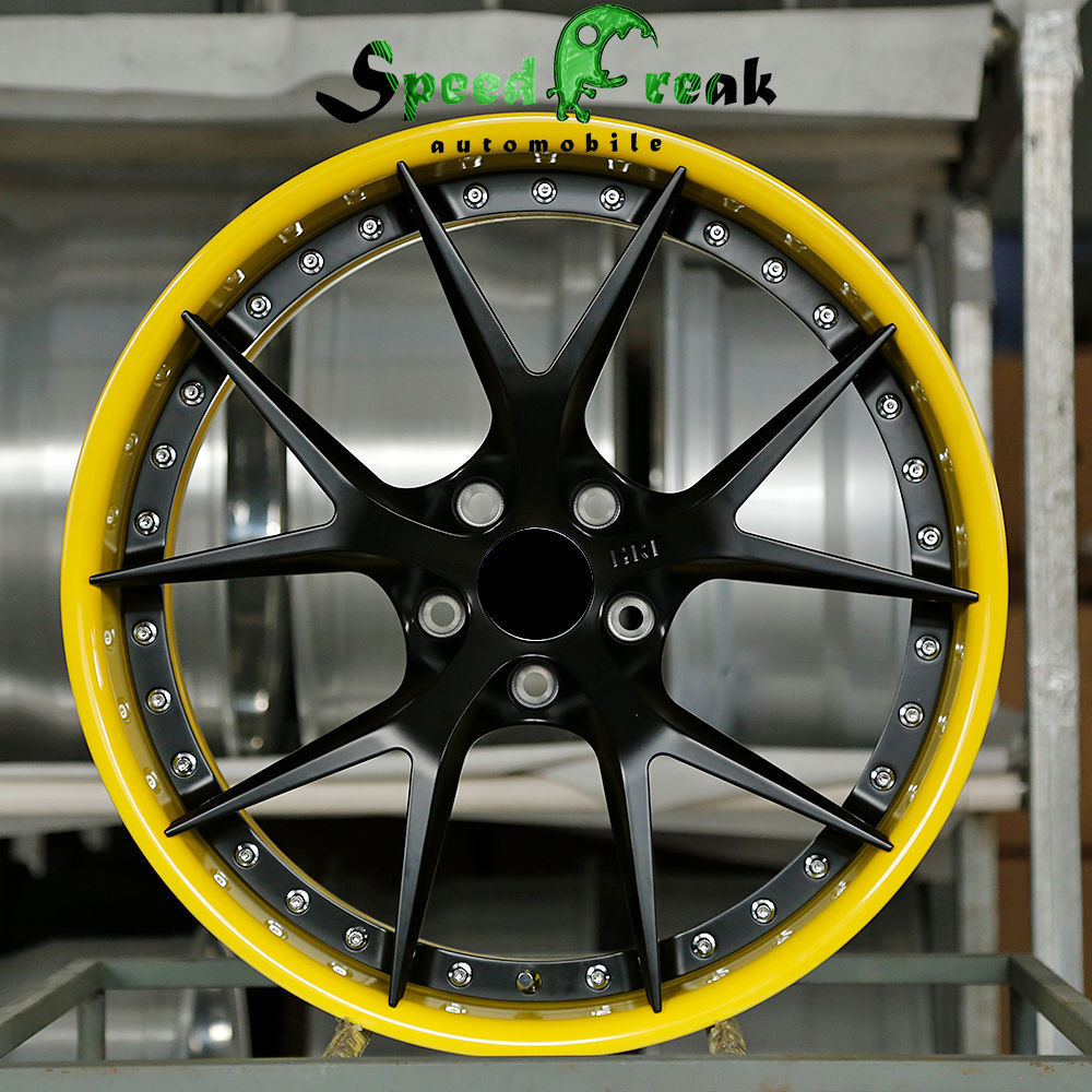 Speed Freak Customized Style Forged Wheel 2 Pieces Design Customization By T6061-T6 Aluminum Alloy