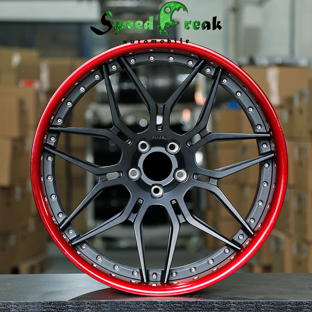 Speed Freak Customized Style Forged Wheel 2 Pieces Design Customization By T6061-T6 Aluminum Alloy