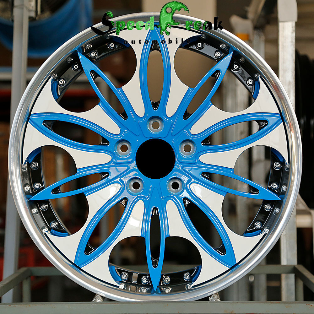 Speed Freak Customized Style Forged Wheel 2 Pieces Design Customization By T6061-T6 Aluminum Alloy