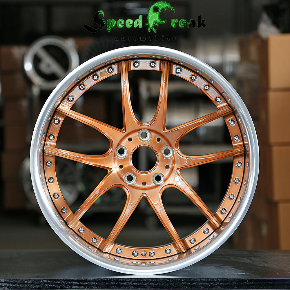 Speed Freak Customized Style Forged Wheel 2 Pieces Design Customization By T6061-T6 Aluminum Alloy