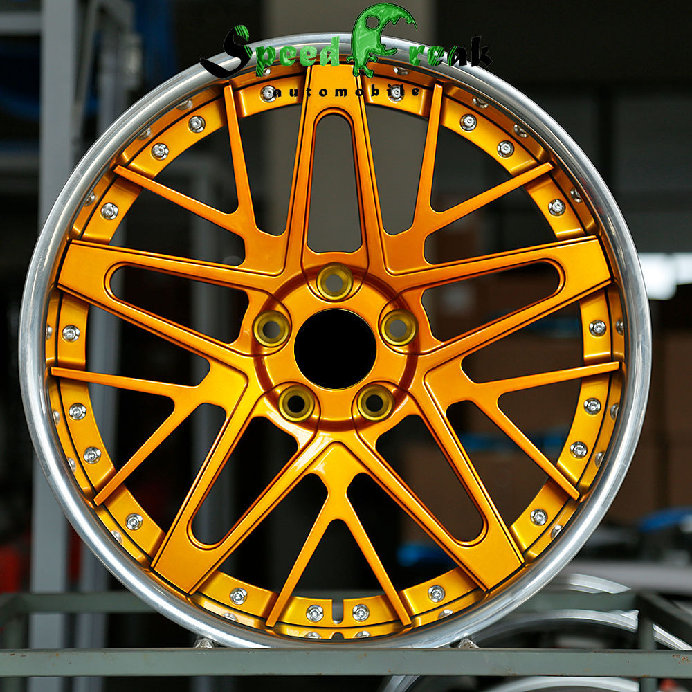 Speed Freak Customized Style Forged Wheel 2 Pieces Design Customization By T6061-T6 Aluminum Alloy