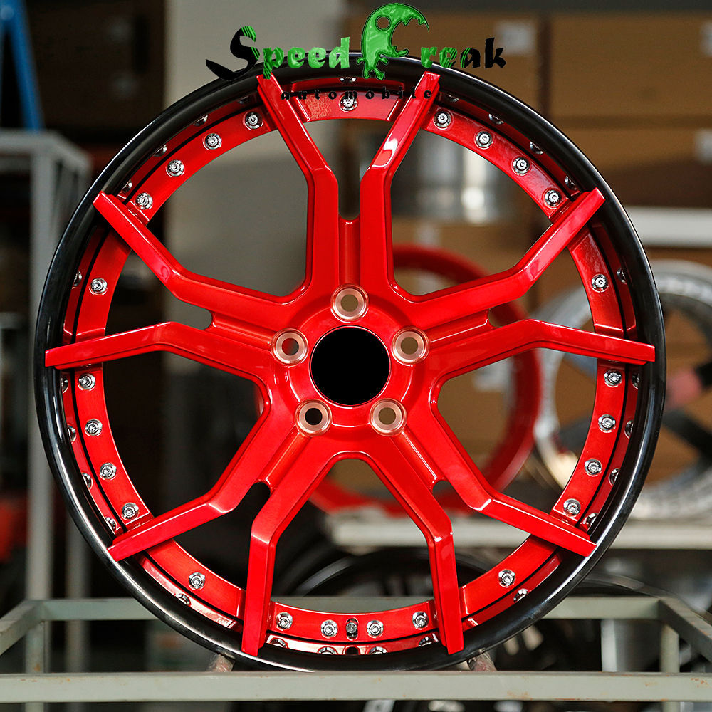 Speed Freak Customized Style Forged Wheel 2 Pieces Design Customization By T6061-T6 Aluminum Alloy