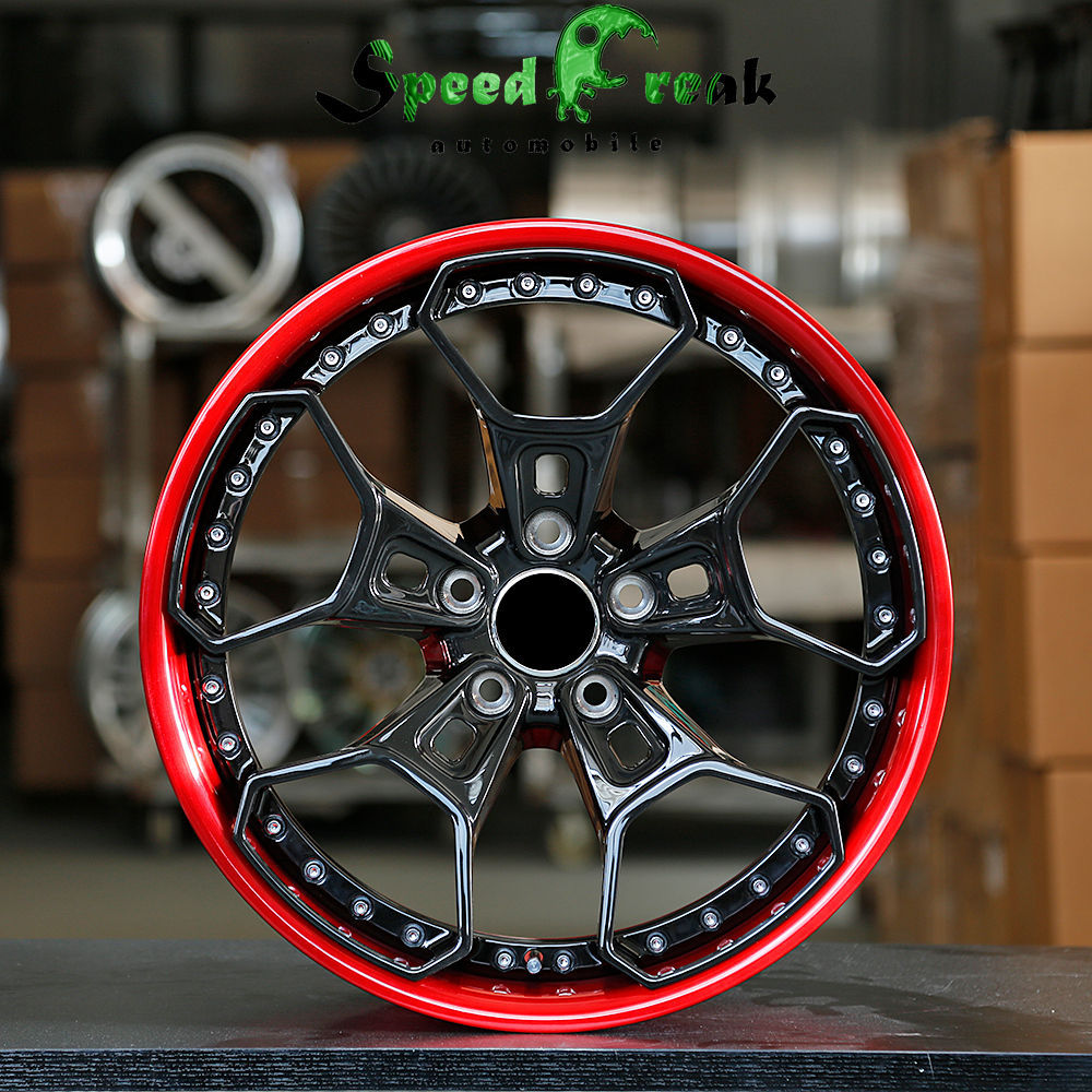 Speed Freak Customized Style Forged Wheel 2 Pieces Design Customization By T6061-T6 Aluminum Alloy