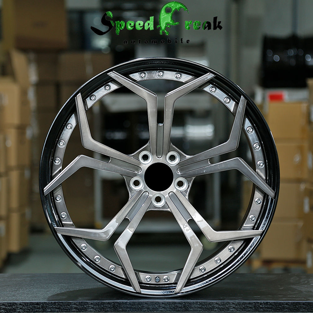 Speed Freak Customized Style Forged Wheel 2 Pieces Design Customization By T6061-T6 Aluminum Alloy