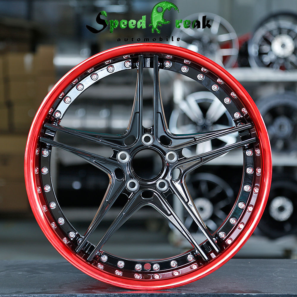 Speed Freak Customized Style Forged Wheel 2 Pieces Design Customization By T6061-T6 Aluminum Alloy
