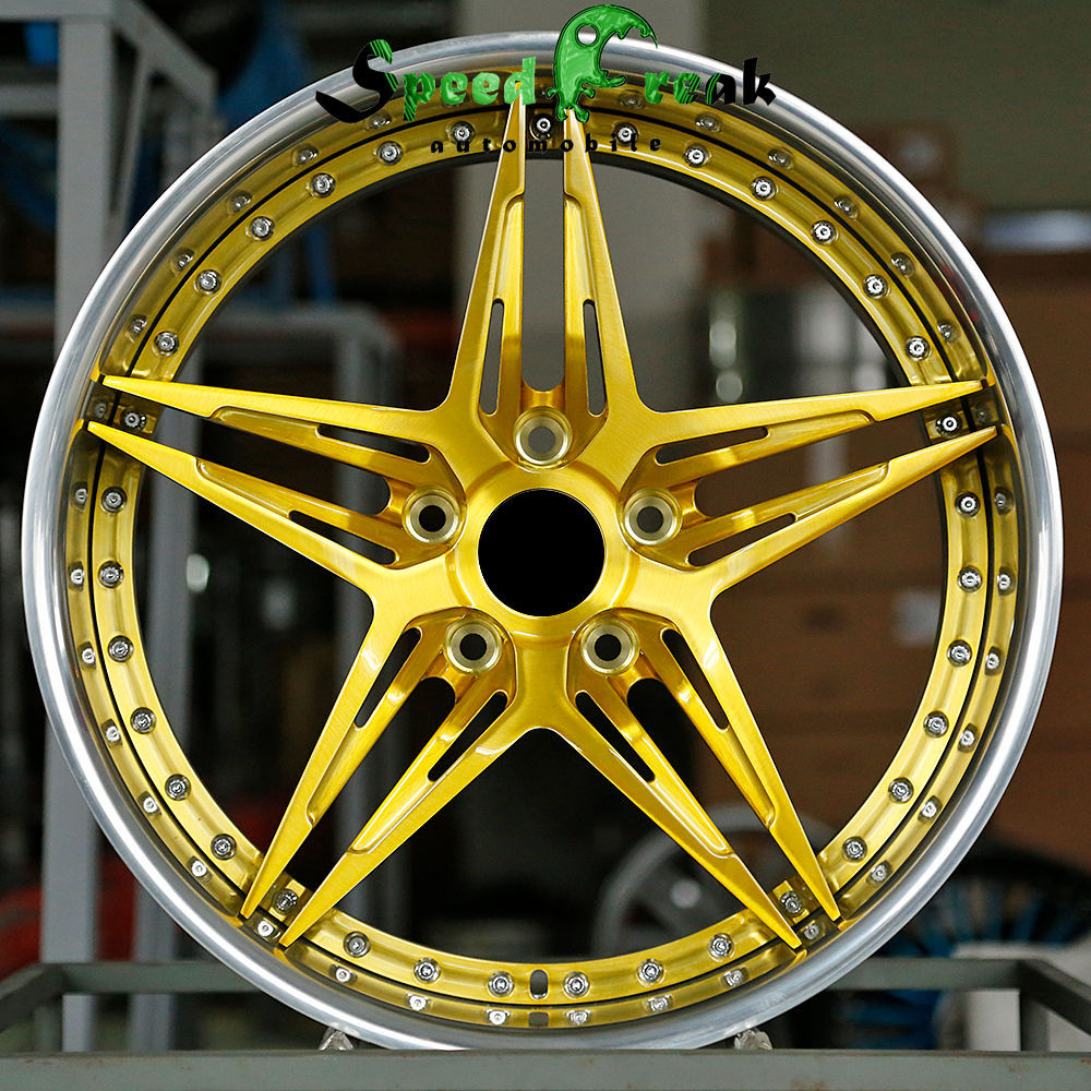 Speed Freak Customized Style Forged Wheel 2 Pieces Design Customization By T6061-T6 Aluminum Alloy