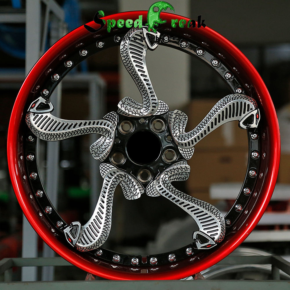 Speed Freak Customized Style Forged Wheel 2 Pieces Design Customization By T6061-T6 Aluminum Alloy