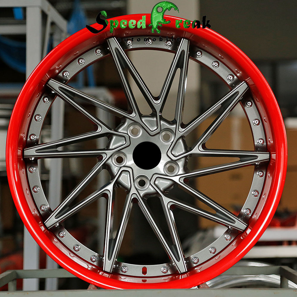 Speed Freak Customized Style Forged Wheel 2 Pieces Design Customization By T6061-T6 Aluminum Alloy