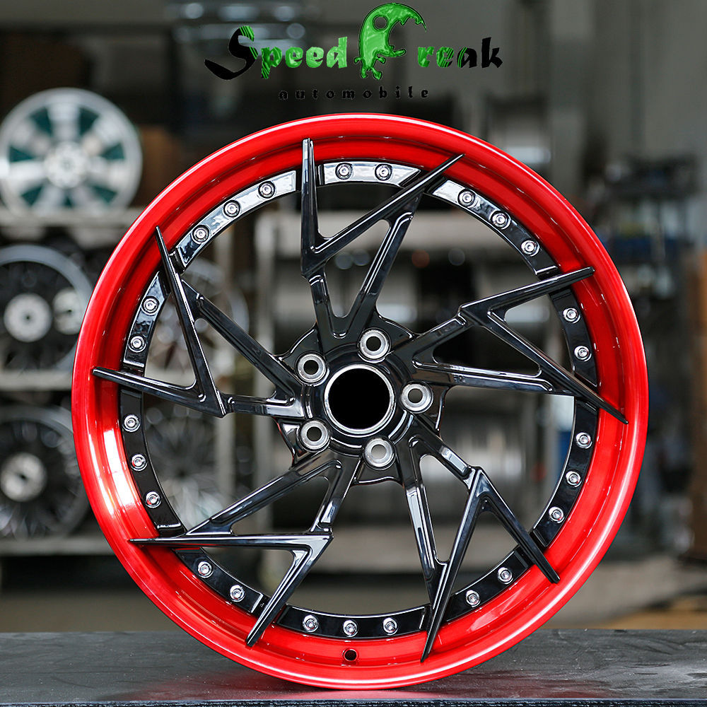 Speed Freak Customized Style Forged Wheel 2 Pieces Design Customization By T6061-T6 Aluminum Alloy