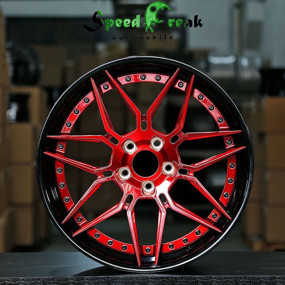 Speed Freak Customized Style Forged Wheel 2 Pieces Design Customization By T6061-T6 Aluminum Alloy