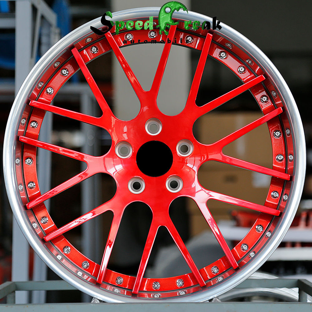 Speed Freak Customized Style Forged Wheel 2 Pieces Design Customization By T6061-T6 Aluminum Alloy