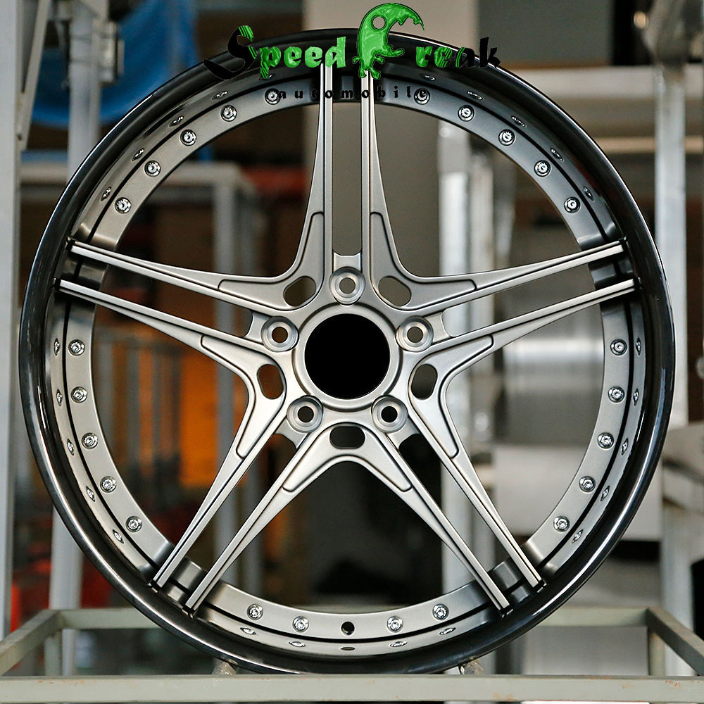 Speed Freak Customized Style Forged Wheel 2 Pieces Design Customization By T6061-T6 Aluminum Alloy