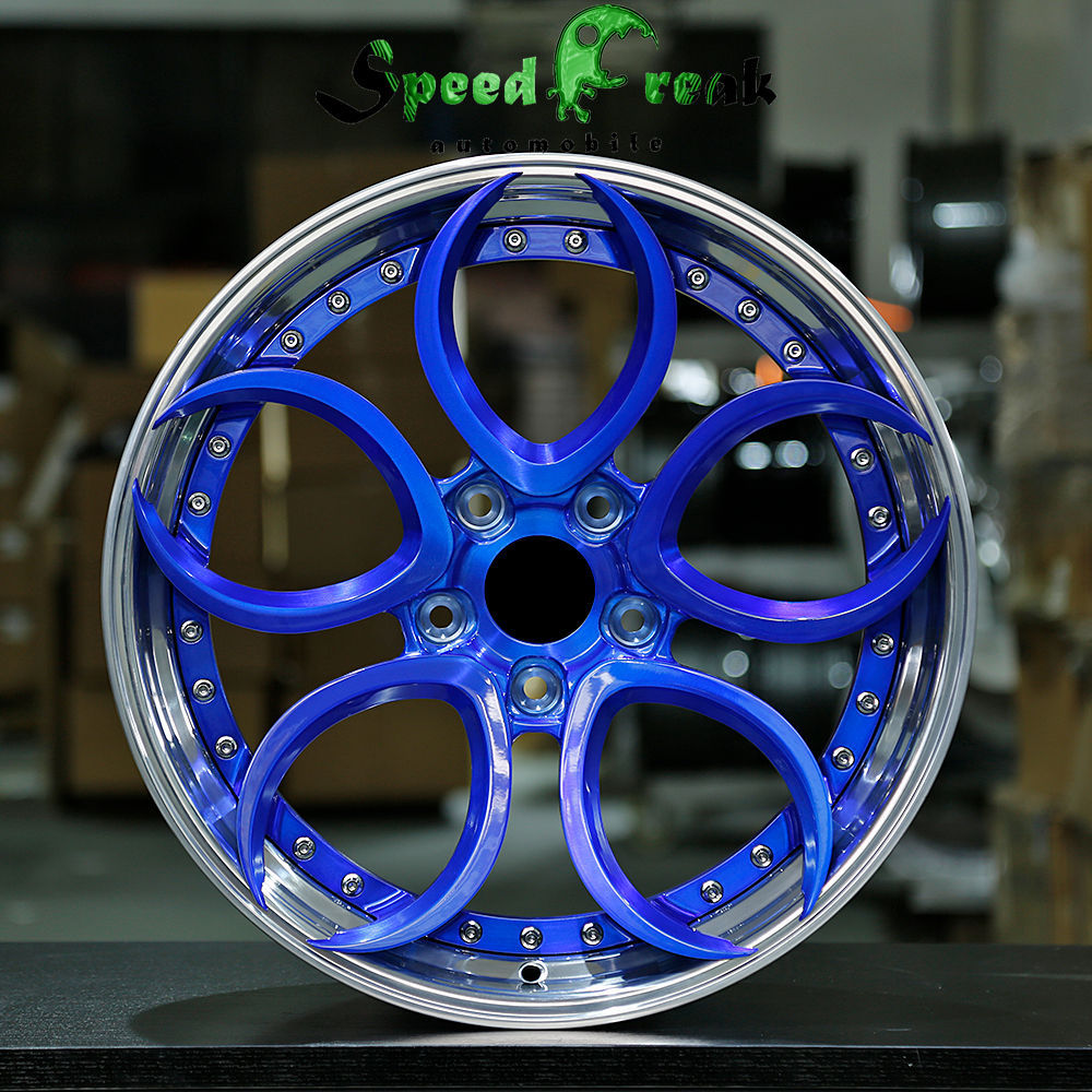 Speed Freak Customized Style Forged Wheel 2 Pieces Design Customization By T6061-T6 Aluminum Alloy